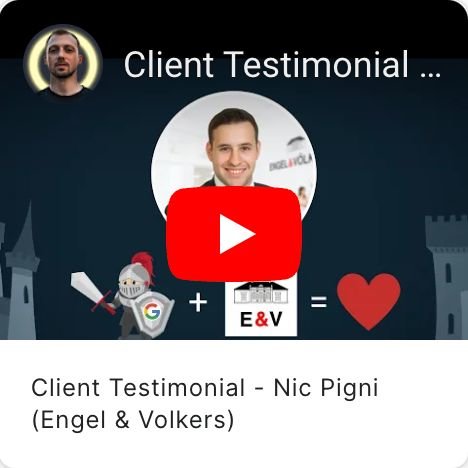 Client testimonial - Nic Pigni - Engel and Volkers