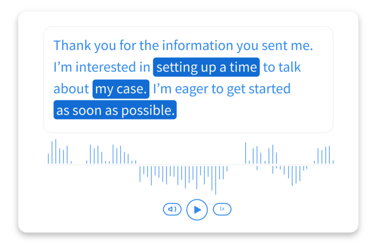 screenshot of CallRail's Conversation Intelligence platform