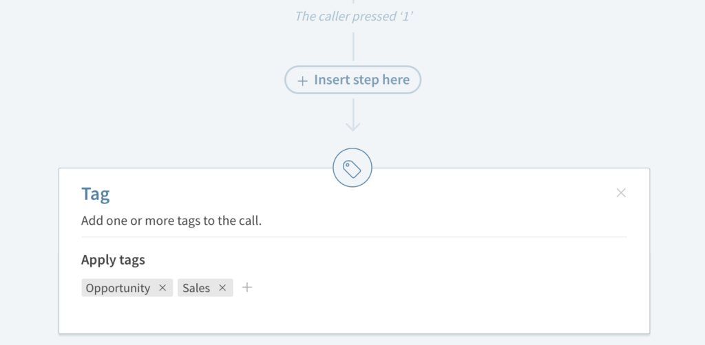 Image of CallRail call tags