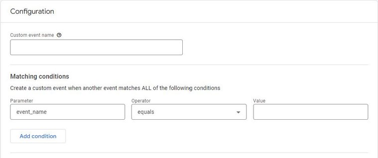 A screenshot from Google Analytics 4 shows where to select Events in your Admin console.