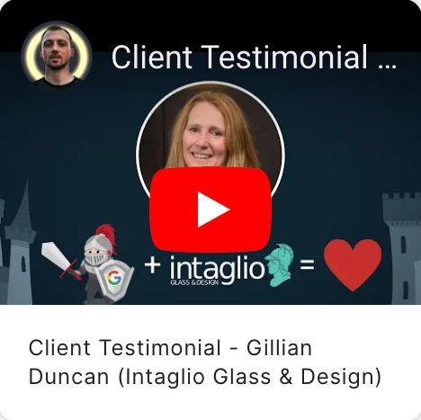 Client testimonial - Gillian Duncan - Intaglio Glass and Design