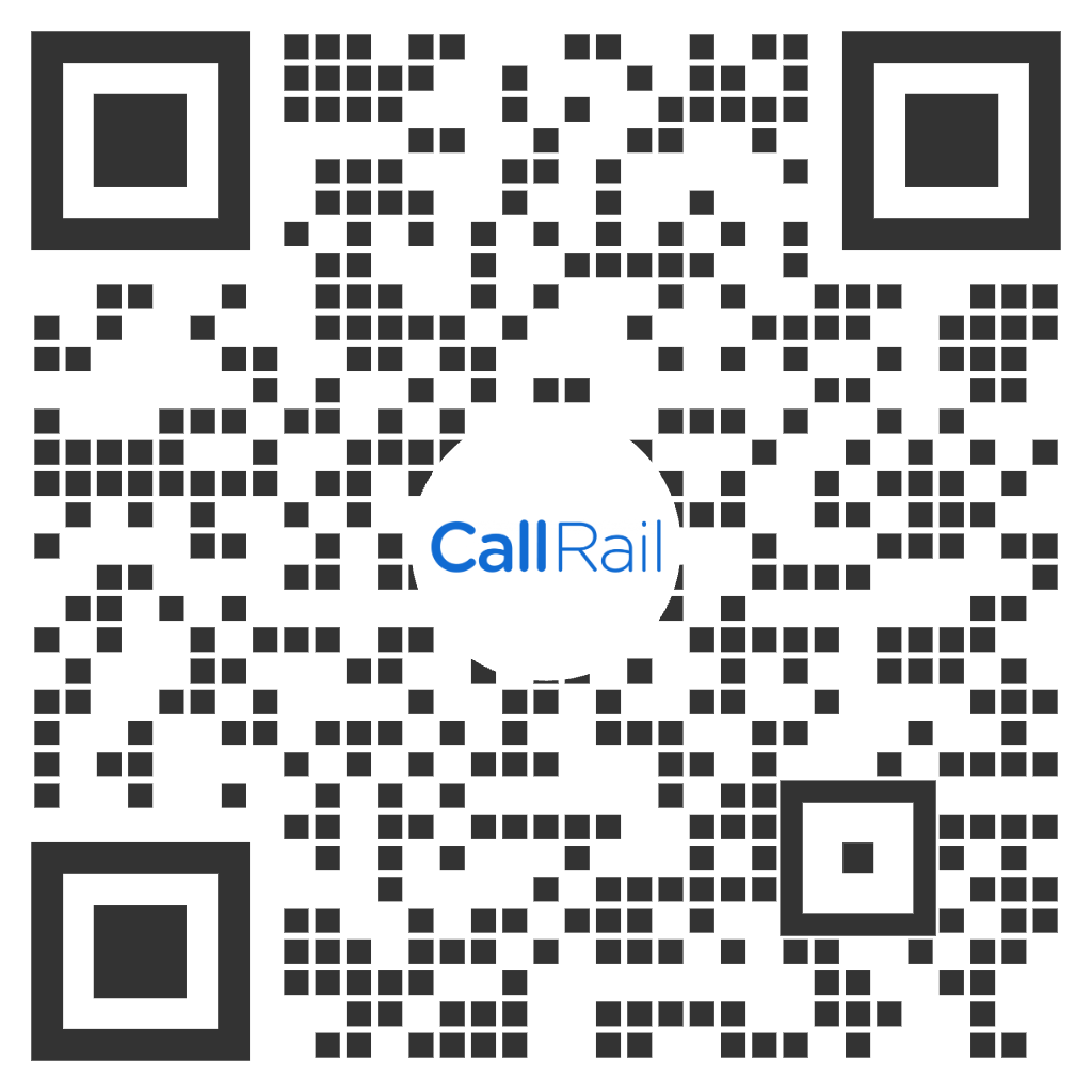 QR code to download CallRail mobile app