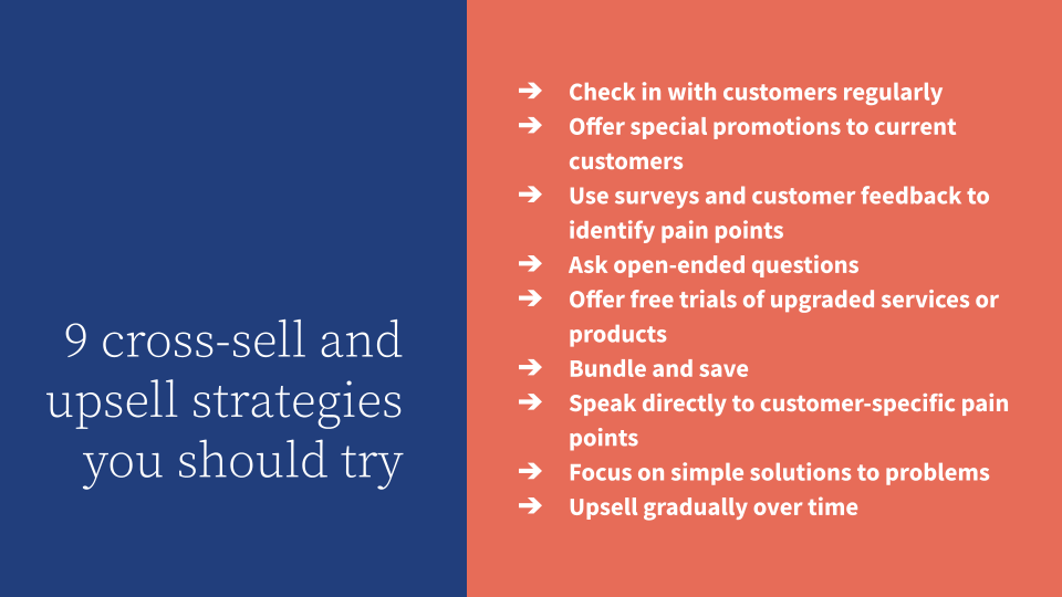 9 cross-sell upsell strategies 