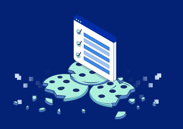 internet checklist sitting on top of a pile of cookies