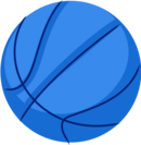 blue basketball