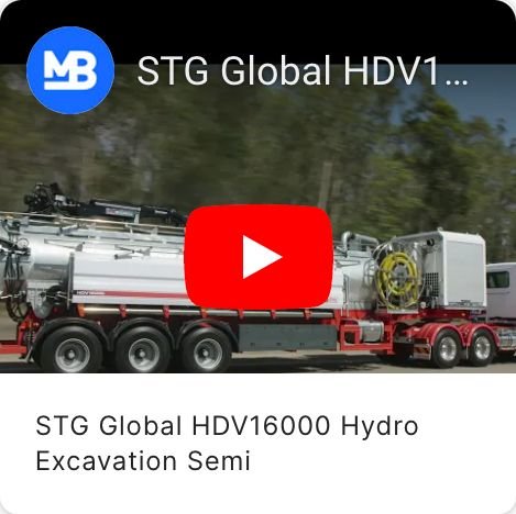 STG Global HDV16000 Hydro Excavation Semi