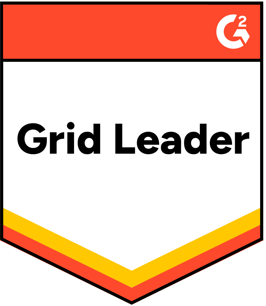G2 grid leader badge