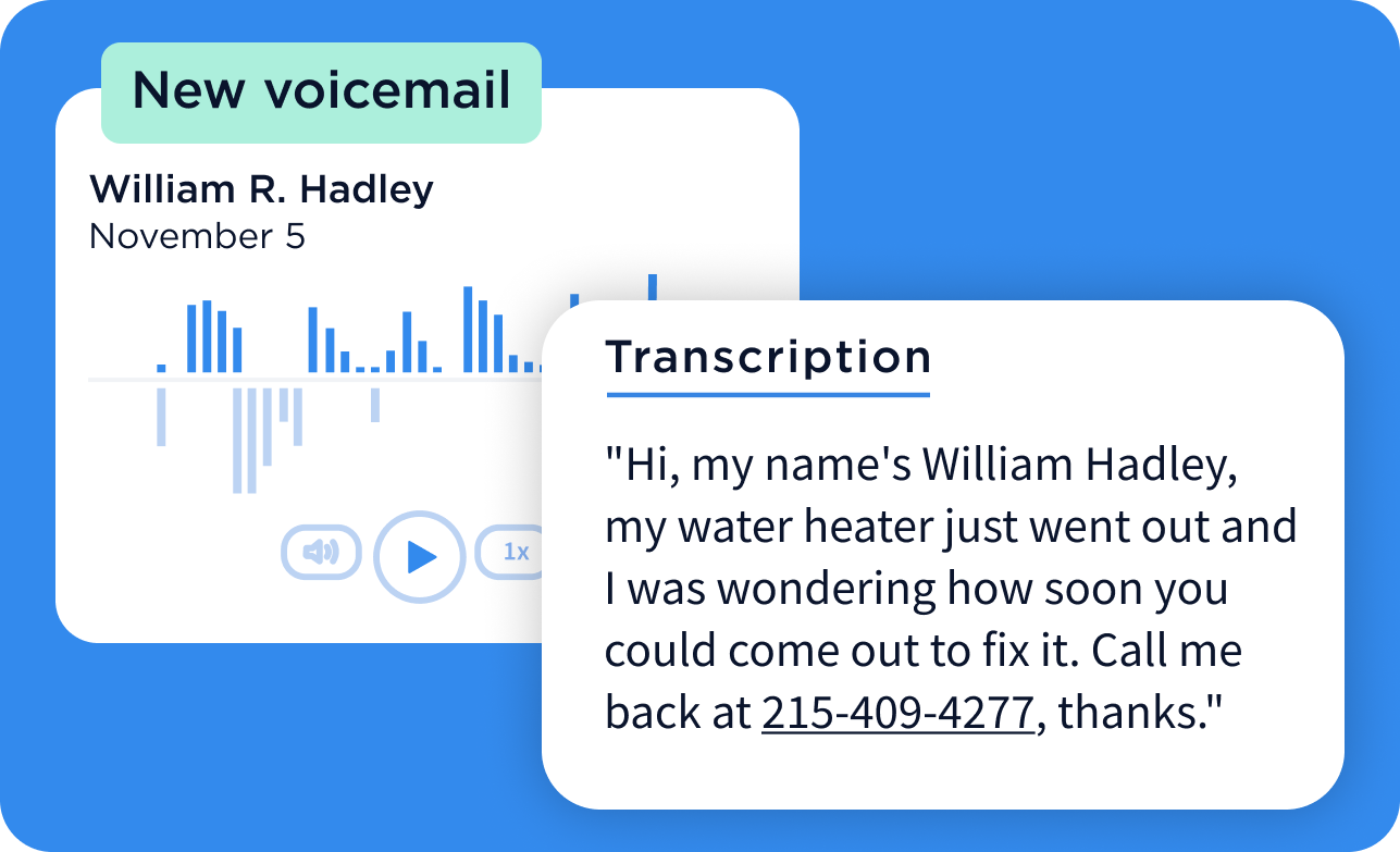 ai call transcription