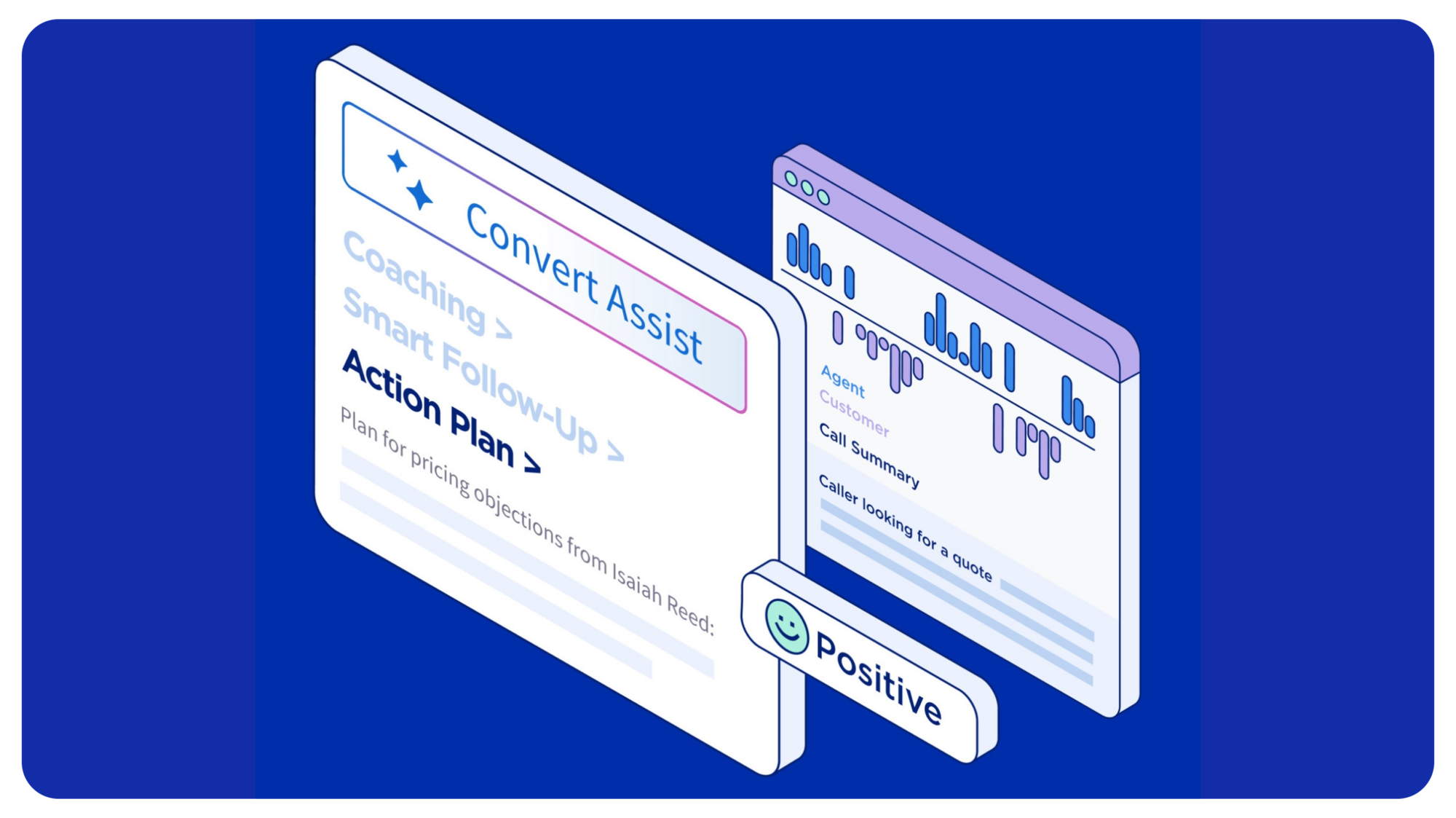 action plan generated by CallRail's AI Convert Assist product