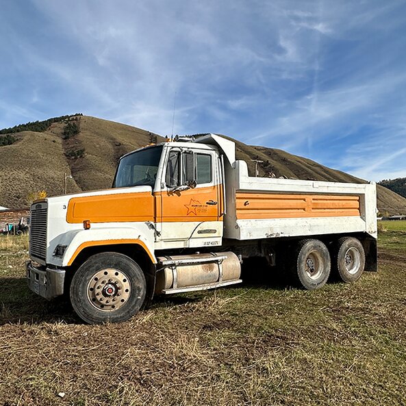 hauling truck