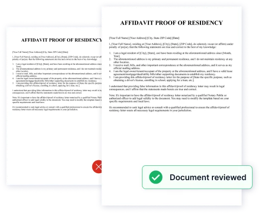 Document reviewed