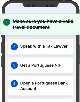 Lista de verificação de visto