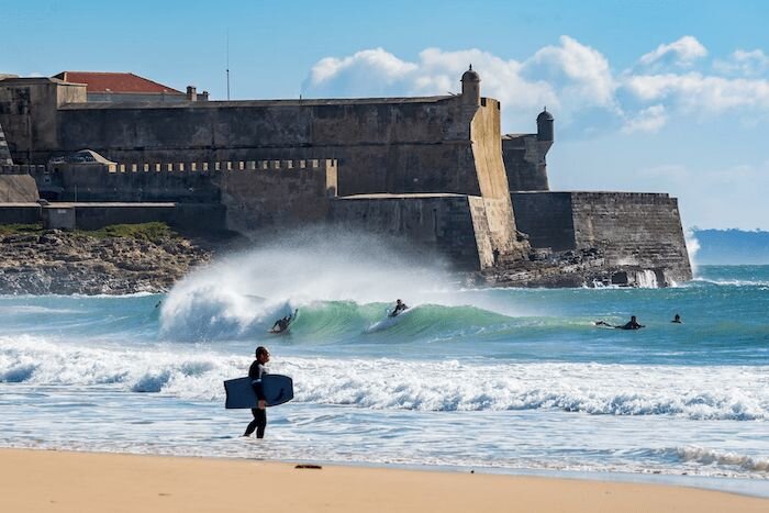 Portuguese beach perfect for digital nomad
