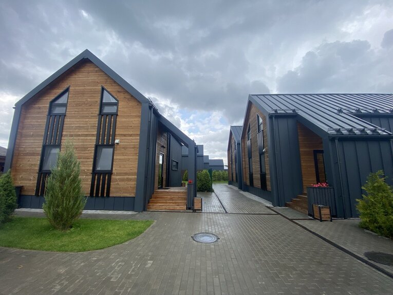 Дома в стиле Барнхаус (Barnhouse) из СИП панелей в Беларуси 