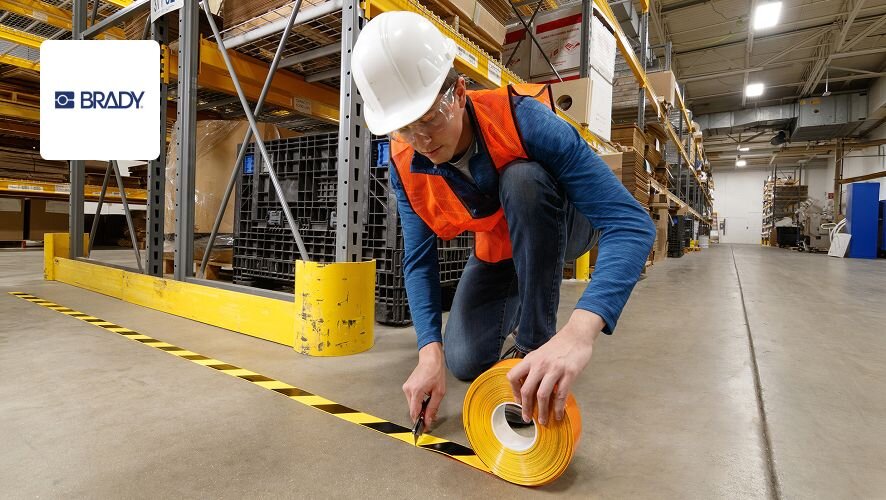 Save up to 15% on Brady ToughStripe® Floor Marking Tapes.*