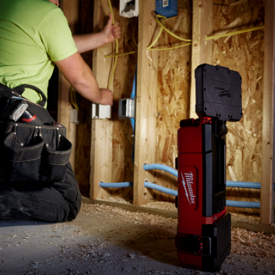 PACKOUT Flood Light in Use