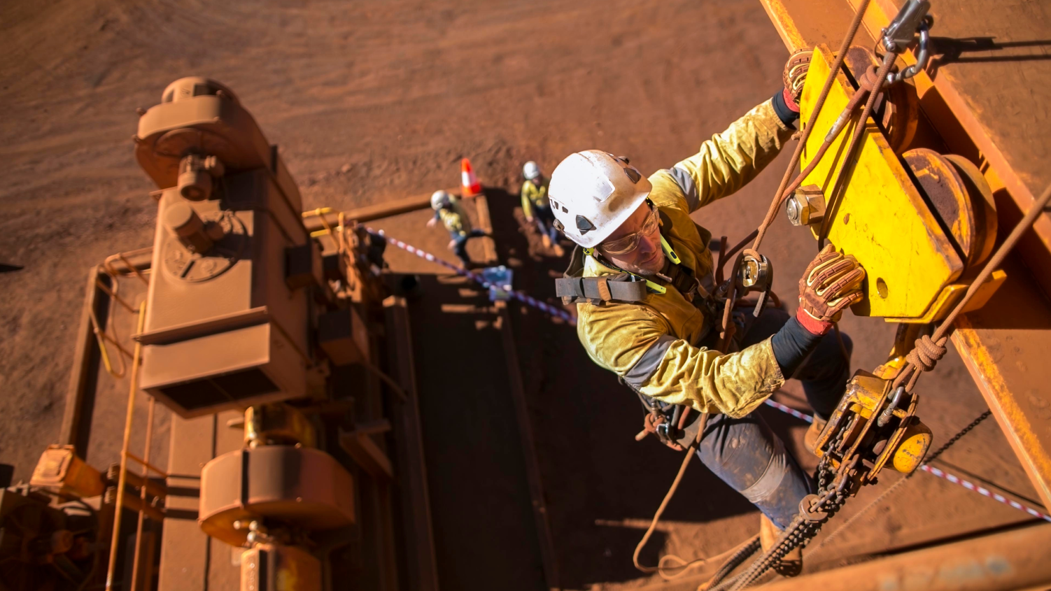 Male construction worker