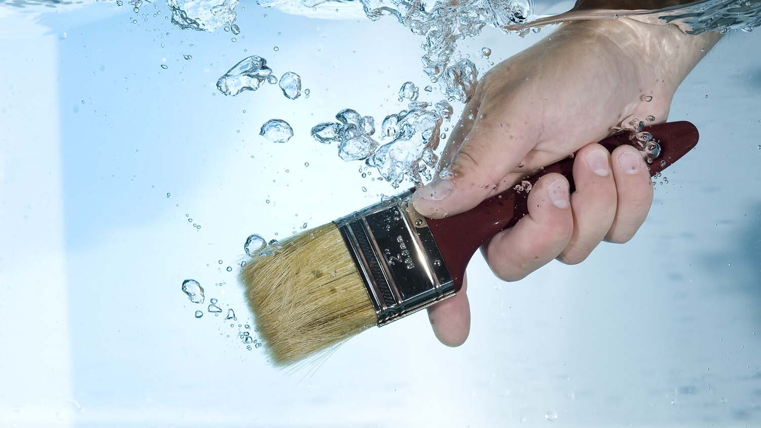 How to Clean Paint Brushes