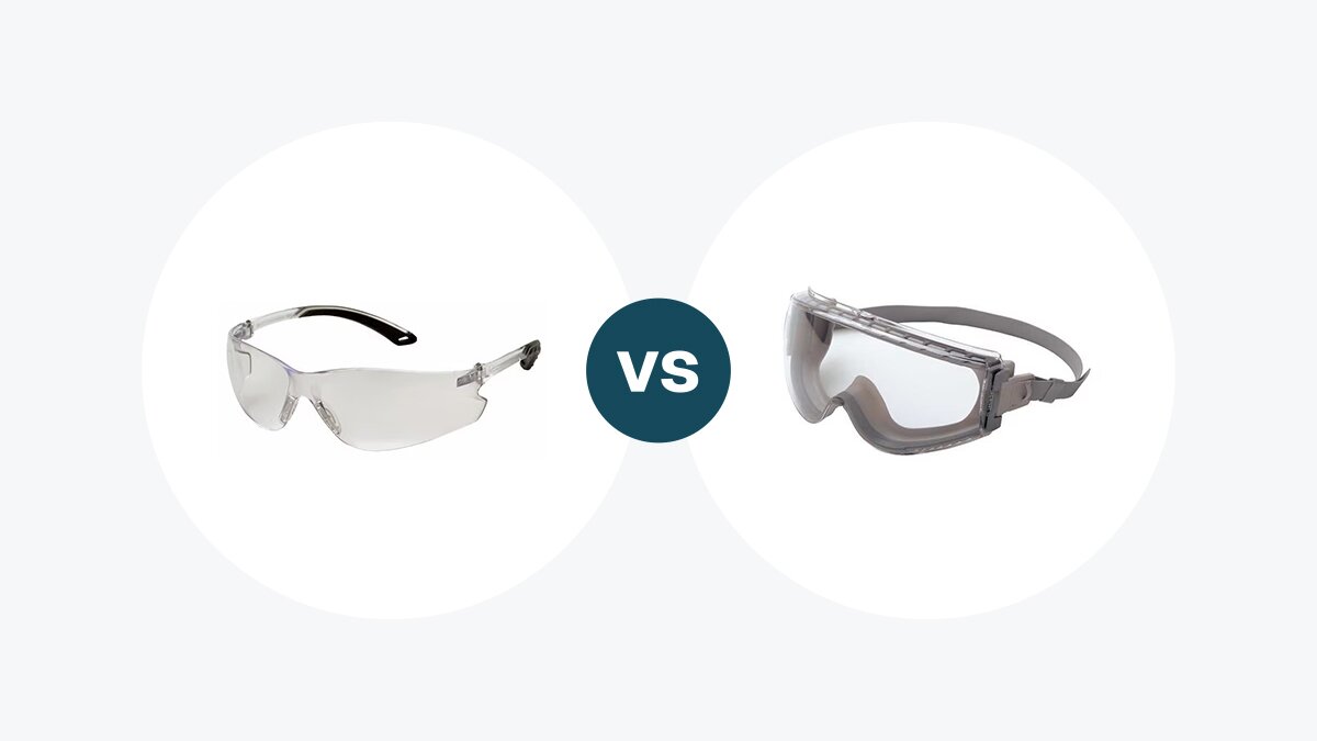 Safety Goggles vs. Safety Glasses: How to Choose the Right Eye and Face Protection