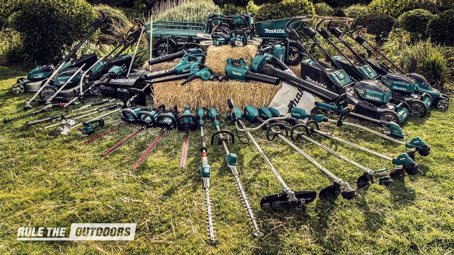 Rule the Outdoors with Makita's Cordless Power Equipment