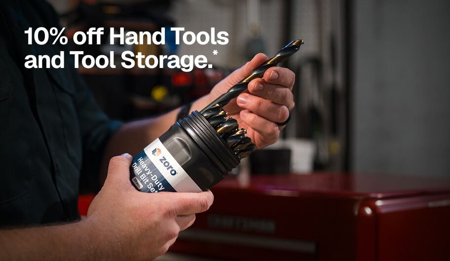 10% off Hand Tools and Tool Storage.*