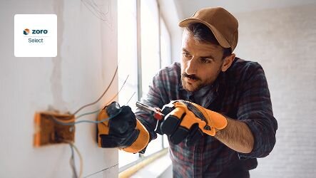 $10 off $50+ OR $50 off $200+ on Zoro Select Electrical Supplies.*