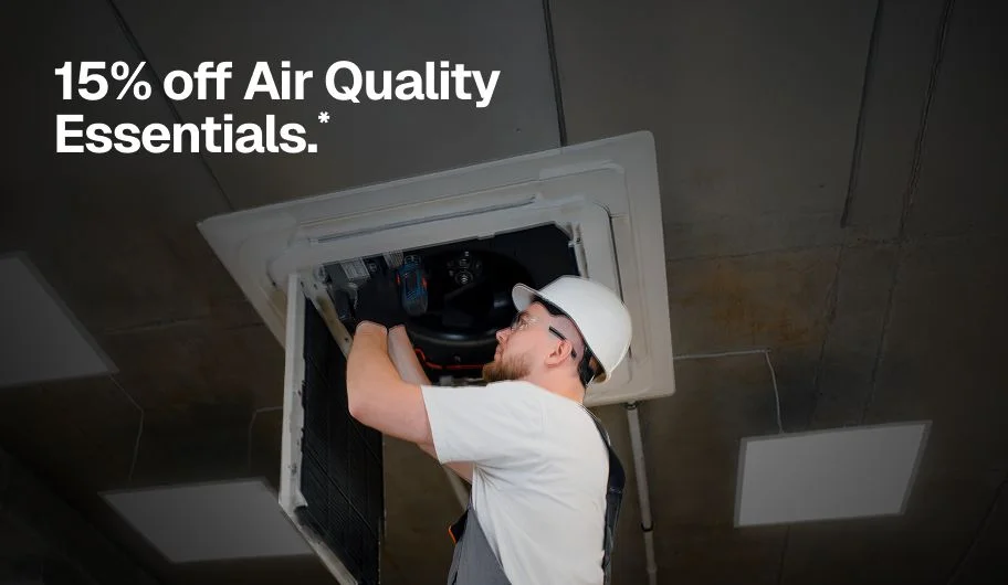 15% off Air Quality Essentials.*