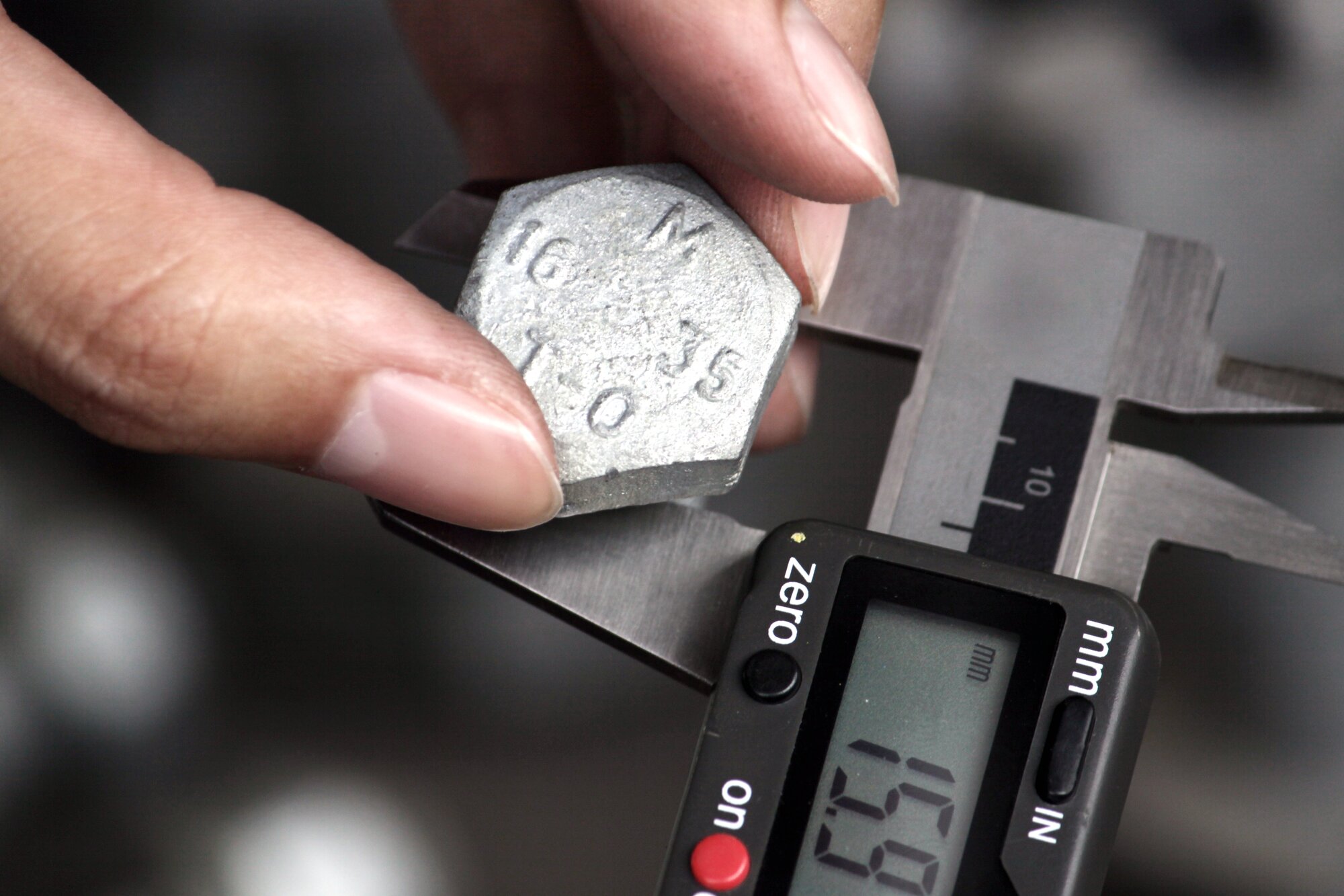 Metric Bolt Size Chart