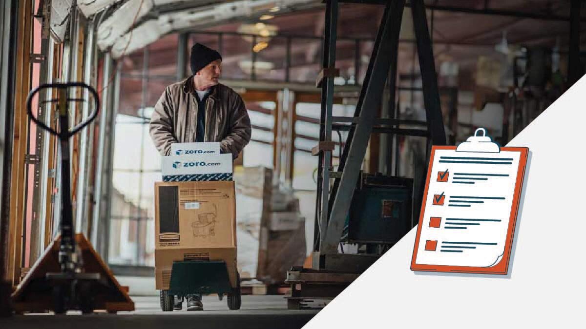 Loading Dock Supplies Checklist