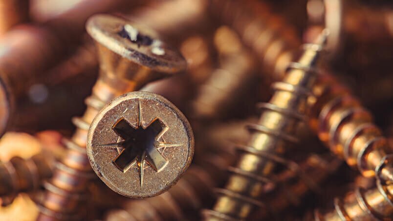 Deck Screw Size Chart