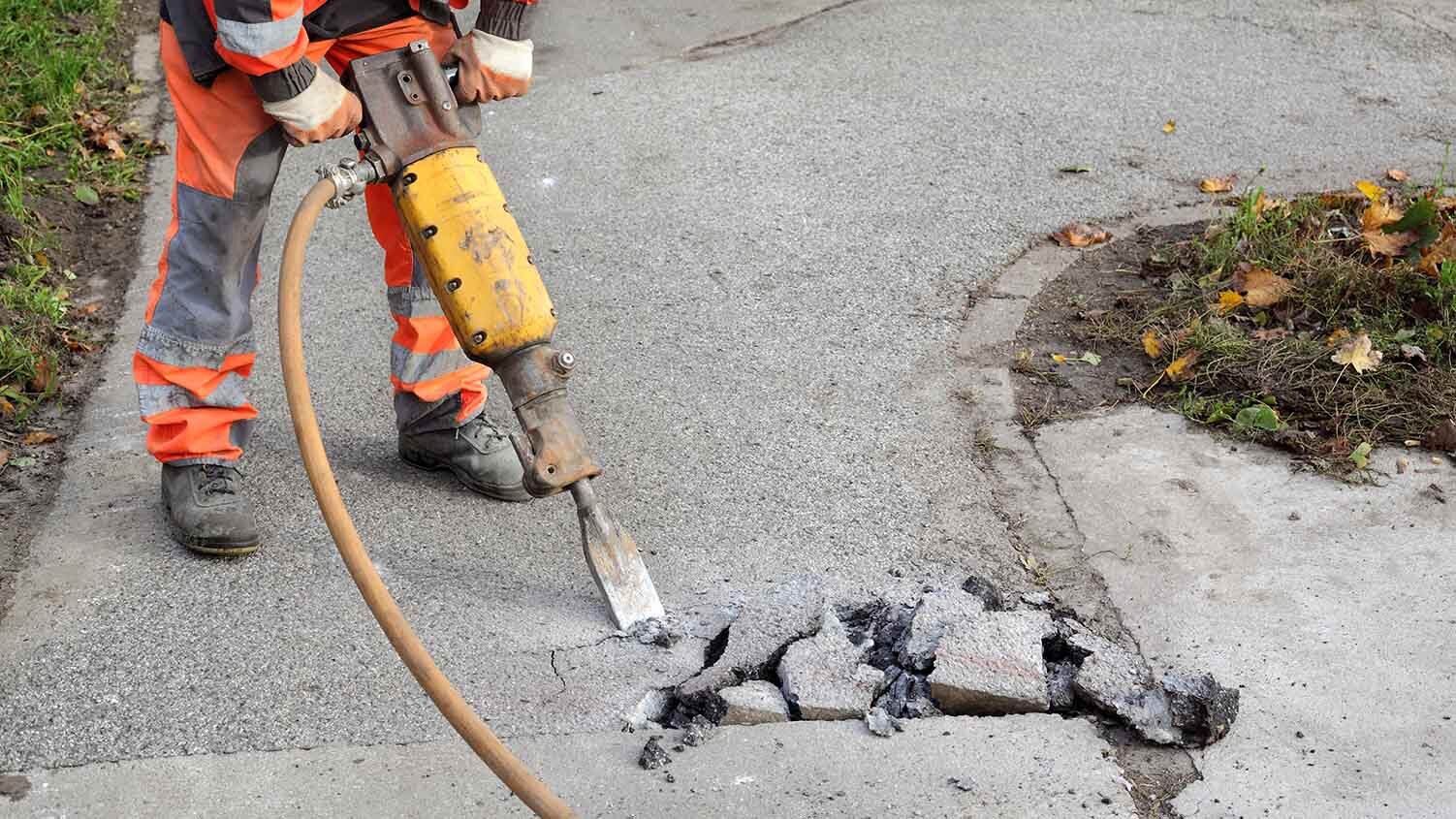 How to Break Apart Concrete