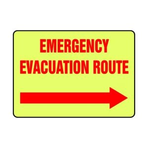 Emergency Evacuation Route