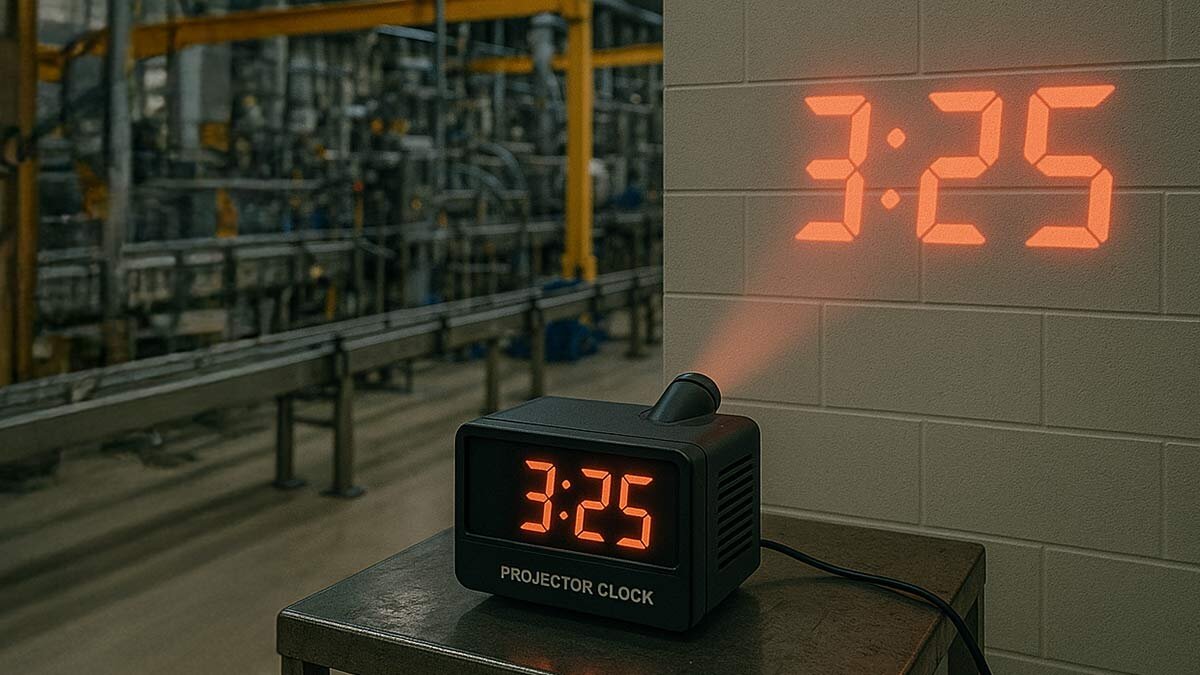 Types of Projection Alarm Clocks for Workspaces