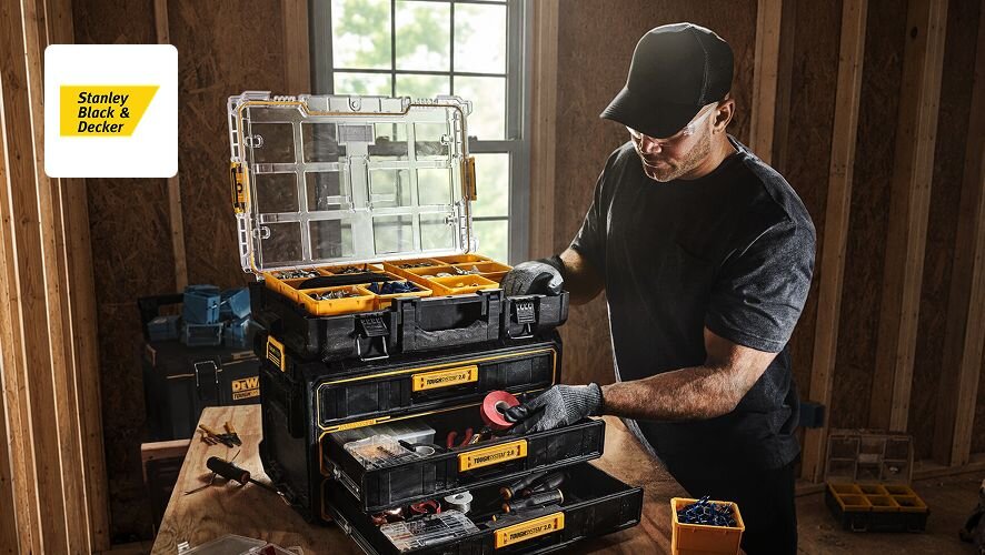  15% off DEWALT, Craftsman, and Stanley Tool Storage.*