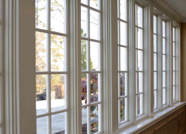 Residential home with multiple windows image