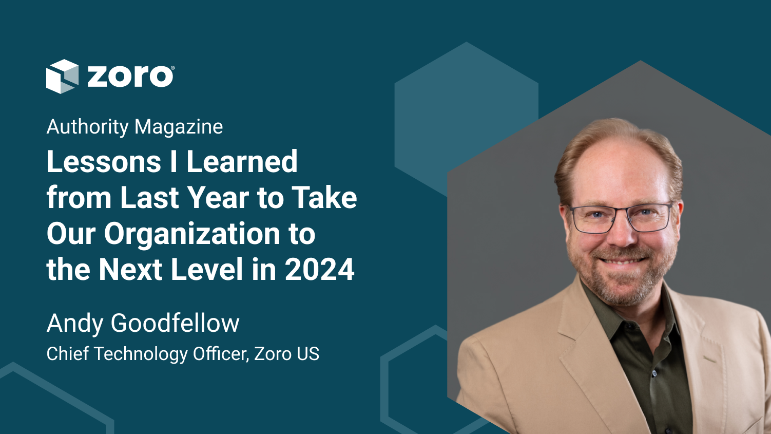 Andy Goodfellow Featured in Authority Magazine