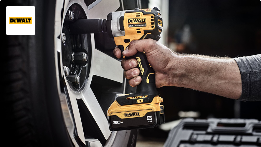 Get a 20V battery with select DEWALTⓇ and Craftsman Tools.*