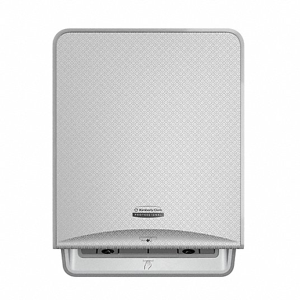 Towel Dispenser with Silver Faceplate