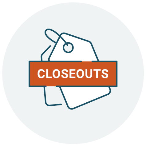 Shop Closeout Savings
