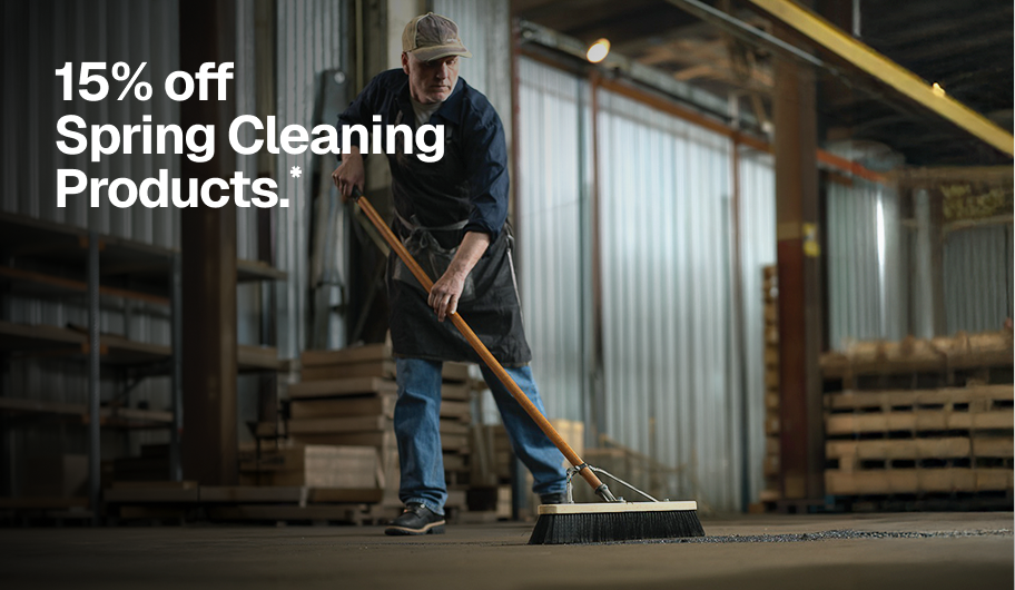 15% off Spring Cleaning Products.*