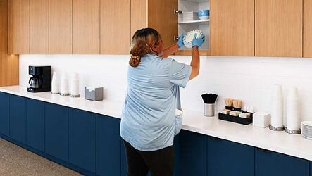 15% off Breakroom and Office Supplies.*