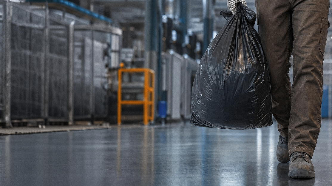15% off Trash Cans, Trash Bags, and Mops.*