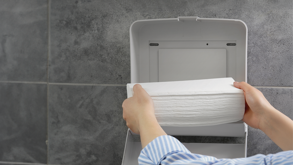 15% off Towels, Dispensers, and more.*