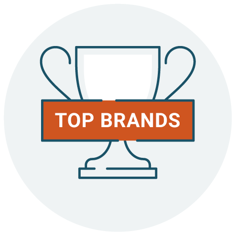 Shop our customers' favorite brands.