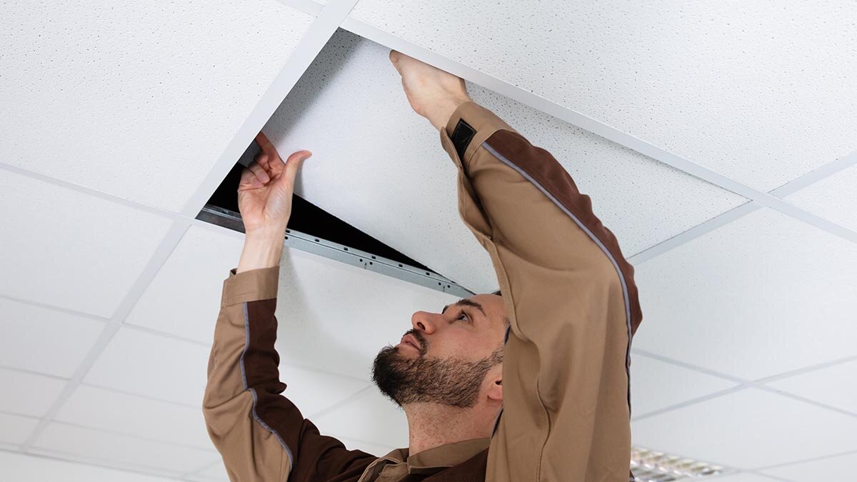 How to Replace a Ceiling Tile