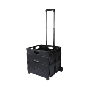 Collapsible Mobile Storage Bin with Handle