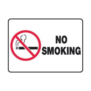 No Smoking