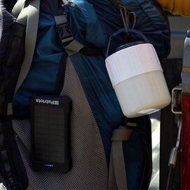 Backpack the contain essential bugout items like the 4Patriot power cell and SoLantern.