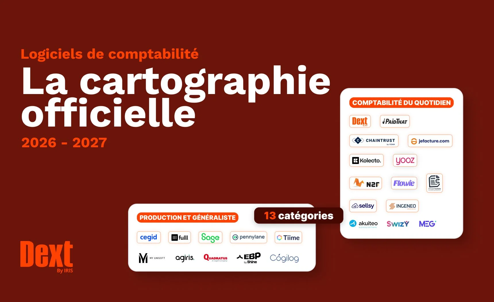 Cartographie des logiciels comptables [Édition 2026 - 2027]