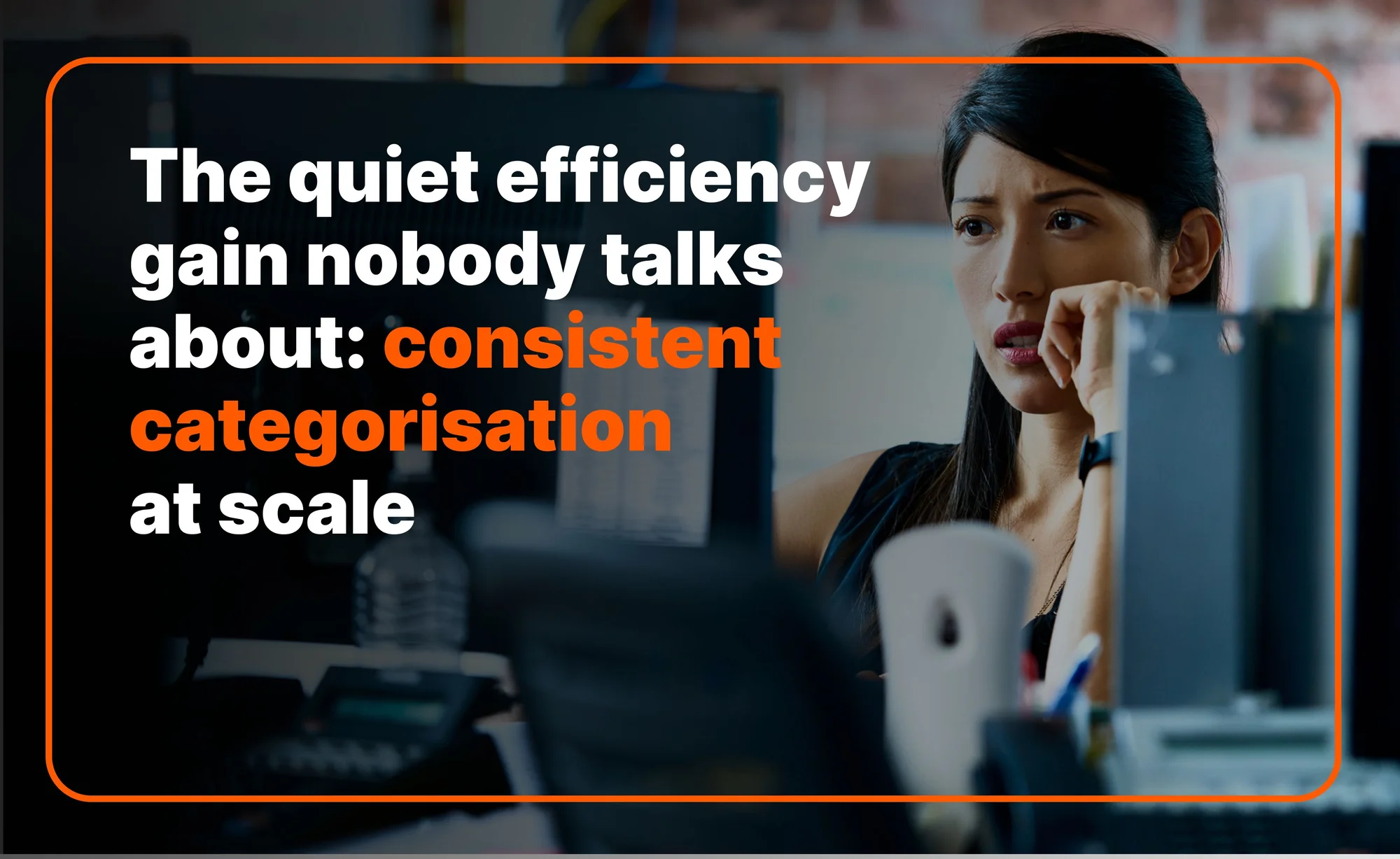 Consistent categorisation at scale: the quiet AI Assist advantage